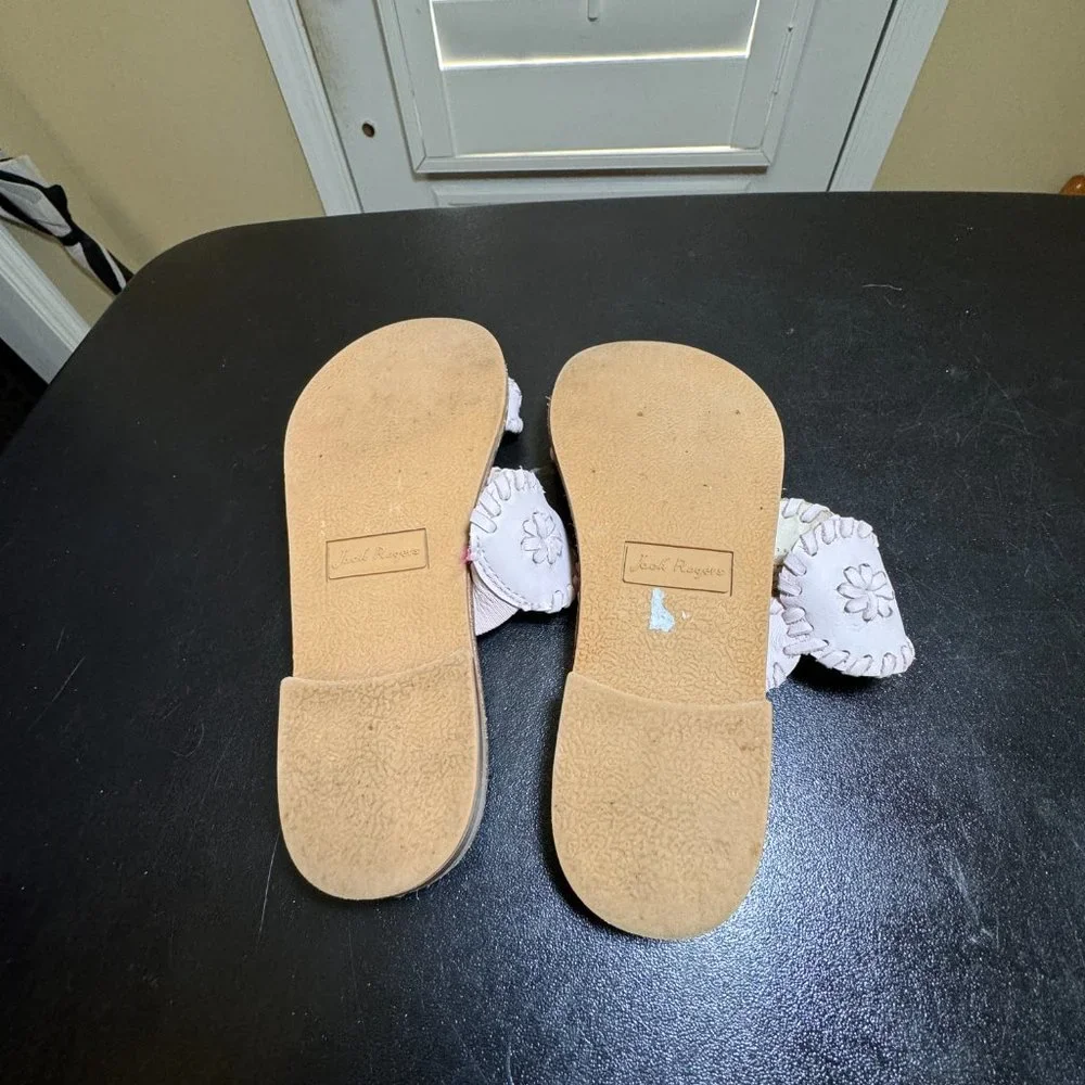 Jack rogers size 3 blush pink sandal slipper
